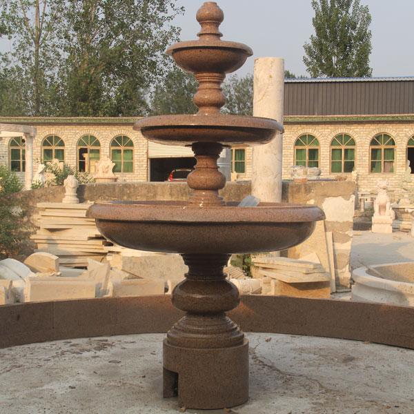 Exquisite Outdoor Marble Tiered Horse Fountain for Garden on Sale