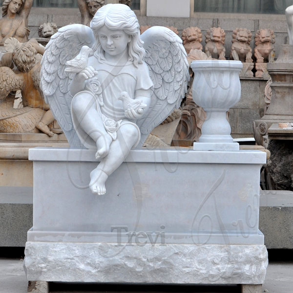 marble angel statue hot selling garden decor UK